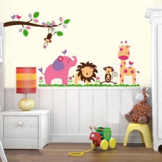 Sticker decorativ, animalute 120 cm, 106STK Sticker decorativ, animalute 120 cm, 106STK