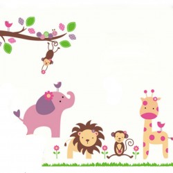 Sticker decorativ, animalute 120 cm, 106STK Sticker decorativ, animalute 120 cm, 106STK