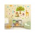 Sticker decorativ cu animale,multicolor 170 cm