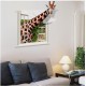 Sticker decorativ, fereastra cu girafa 79 cm, 58STK Sticker decorativ, fereastra cu girafa 79 cm, 58STK