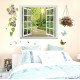 Sticker decorativ, fereastra deschisa spre padure 107 cm, 63STK Sticker decorativ, fereastra deschisa spre padure 107 cm, 63STK