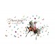 Sticker decorativ, flower fairy 142 cm, 72STK Sticker decorativ, flower fairy 142 cm, 72STK