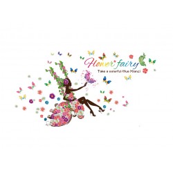 Sticker decorativ, flower fairy 170 cm, 71STK Sticker decorativ, flower fairy 170 cm, 71STK