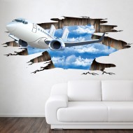Sticker decorativ, gaura in perete spre cer, 110 cm, 66STK Sticker decorativ, gaura in perete spre cer, 110 cm, 66STK