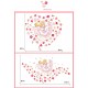Sticker decorativ, girls, flowers 155 cm, 64STK Sticker decorativ, girls, flowers 155 cm, 64STK