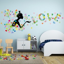 Sticker decorativ,  love 160 cm, 65STK