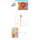 Sticker decorativ, masuratoare Sweet  candy 240 cm, 76STK