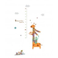 Sticker decorativ, masuratoare cu animalute 160 cm, 121STK