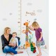 Sticker decorativ, masuratoare cu animalute 160 cm, 121STK