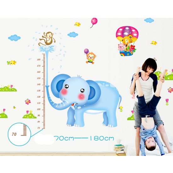 Sticker decorativ, masuratoare cu animalute 230 cm, 110STK Sticker decorativ, masuratoare cu animalute 230 cm, 110STK