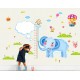 Sticker decorativ, masuratoare cu animalute 230 cm, 110STK Sticker decorativ, masuratoare cu animalute 230 cm, 110STK