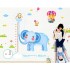 Sticker decorativ, masuratoare cu animalute  230 cm, 110STK