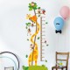 Sticker decorativ, masuratoare cu girafa si maimutele 160 cm, 61STK Sticker decorativ, masuratoare cu girafa si maimutele 160 cm, 61STK