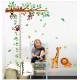 Sticker decorativ, masuratoare cu maimutele 180 cm, 69STK Sticker decorativ, masuratoare cu maimutele 180 cm, 69STK