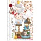 Sticker decorativ, masuratoare cu pisicute 180 cm, 80STK Sticker decorativ, masuratoare cu pisicute 180 cm, 80STK