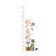 Sticker decorativ, masuratoare cu pisicute 180 cm, 80STK Sticker decorativ, masuratoare cu pisicute 180 cm, 80STK