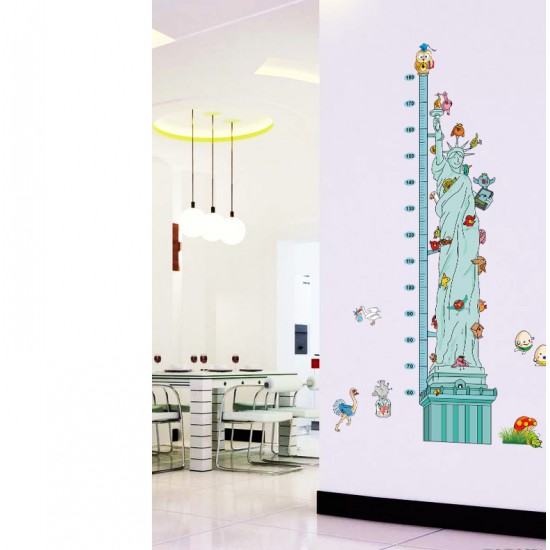 Sticker decorativ, masuratoare statuia libertatii 150 cm, 118STK
