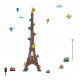 Sticker decorativ, masuratoare turnul Eiffel 210 cm, 120STK Sticker decorativ, masuratoare turnul Eiffel 210 cm, 120STK