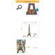 Sticker decorativ, masuratoare turnul Eiffel 210 cm, 120STK Sticker decorativ, masuratoare turnul Eiffel 210 cm, 120STK