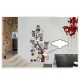 Sticker decorativ, pom cu 11 rame foto 110 cm, 114STK