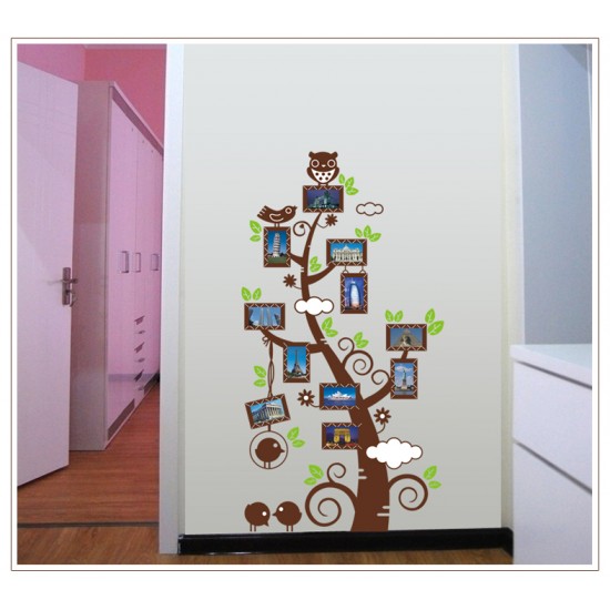 Sticker decorativ, pom cu 11 rame foto 110 cm, 114STK