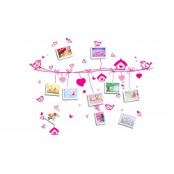 Sticker decorativ, sarma intinsa cu 9 rame foto 180 cm, 117STK Sticker decorativ, sarma intinsa cu 9 rame foto 180 cm, 117STK
