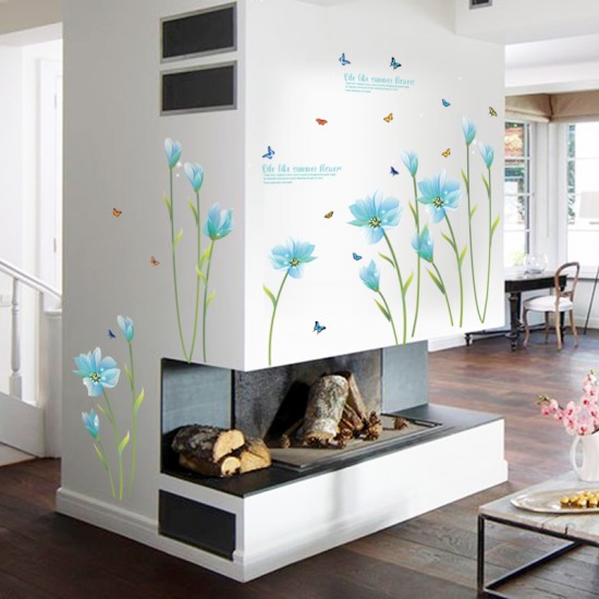 Sticker decorativ, summer flower 185 cm, 73STK Sticker decorativ, summer flower 185 cm, 73STK