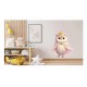 Sticker decorativ, Bufnita, Roz, 61 cm, 1295STK-8