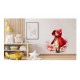 Sticker decorativ, Scufita Rosie, Rosu, 67 cm, 1298STK-1 Sticker decorativ, Scufita Rosie, Rosu, 67 cm, 1298STK-1
