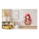 Sticker decorativ, Scufita Rosie, Rosu, 73 cm, 1298STK-4 Sticker decorativ, Scufita Rosie, Rosu, 73 cm, 1298STK-4