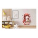 Sticker decorativ, Scufita Rosie, Rosu, 76 cm, 1298STK-5 Sticker decorativ, Scufita Rosie, Rosu, 76 cm, 1298STK-5