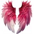 Sticker decorativ,  Aripi, Roz, 62 cm, 1303STK-8