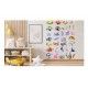 Sticker decorativ Animale Marine, Waterproof 90x60 cm, 1305STK Sticker decorativ Animale Marine, Waterproof 90x60 cm, 1305STK