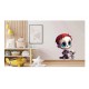 Sticker decorativ, Halloween, Waterproof, Alb, 75 cm, 1306STK-1