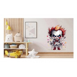 Sticker decorativ, Horror, Waterproof, Alb, 80 cm, 1306STK-10 Sticker decorativ, Horror, Waterproof, Alb, 80 cm, 1306STK-10