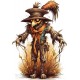 Sticker decorativ, Halloween, Maro, 86 cm, 1308STK-3 Sticker decorativ, Halloween, Maro, 86 cm, 1308STK-3