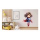Sticker decorativ Fata Supererou, Albastru, 89 cm, 1310STK-1 Sticker decorativ Fata Supererou, Albastru, 89 cm, 1310STK-1