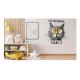 Sticker decorativ Pisica, Gri, 62 cm, 1313STK-7 Sticker decorativ Pisica, Gri, 62 cm, 1313STK-7