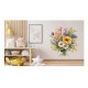 Sticker decorativ, Flori Salbatice, Galben, 60 cm, 1319STK-1