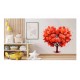 Sticker decorativ, Copac, Portocaliu, 61 cm, 1320STK-5 Sticker decorativ, Copac, Portocaliu, 61 cm, 1320STK-5