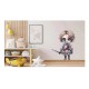 Sticker decorativ, Horror, Alb, 78 cm, 1321STK
