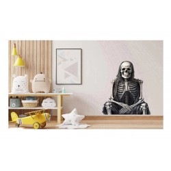 Sticker decorativ, Horror, Negru, 73 cm, 1321STK-12