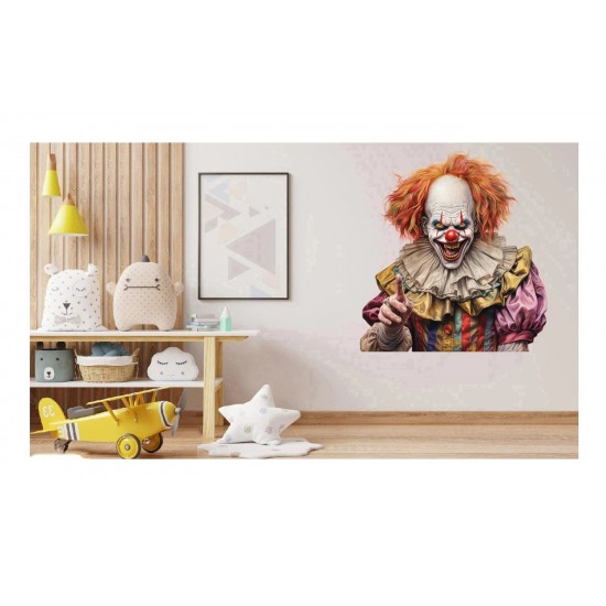 Sticker decorativ, Horror, Multicolor, 63 cm, 1321STK-15 Sticker decorativ, Horror, Multicolor, 63 cm, 1321STK-15