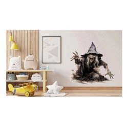 Sticker decorativ, Horror, Negru, 61 cm, 1321STK-9 Sticker decorativ, Horror, Negru, 61 cm, 1321STK-9