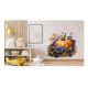 Sticker decorativ, Dovleac, Mov, 61 cm, 1322STK-2 Sticker decorativ, Dovleac, Mov, 61 cm, 1322STK-2