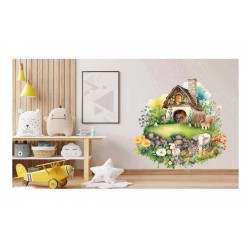 Sticker decorativ, Ferma, Verde, 61 cm, 1324STK-1 Sticker decorativ, Ferma, Verde, 61 cm, 1324STK-1
