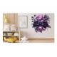 Sticker decorativ, Flori, Mov, 62 cm, 1325STK-7 Sticker decorativ, Flori, Mov, 62 cm, 1325STK-7