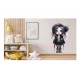 Sticker decorativ, Printesa Rock, Negru, 90 cm, 1331STK-2