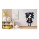 Sticker decorativ, Printesa Rock, Negru, 90 cm, 1331STK-4 Sticker decorativ, Printesa Rock, Negru, 90 cm, 1331STK-4