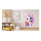 Sticker decorativ, Unicorn, Roz, 72 cm, 1333STK-3